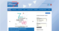 Desktop Screenshot of laligue-morbihan.org